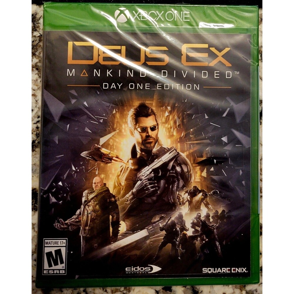 Xbox One BRAND NEW FACTORY SEALED Deus Ex: Mankind Divided Day One Edition
